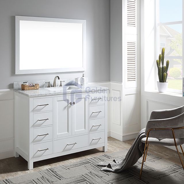 Rose1048 Classic Solidwood Freestanding Vietnam vanity