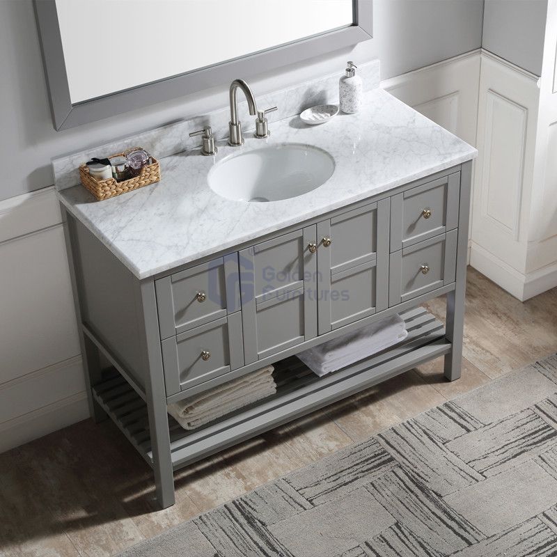 Lily1048 With Shelf Vietnam Bathroom Vanity Factory