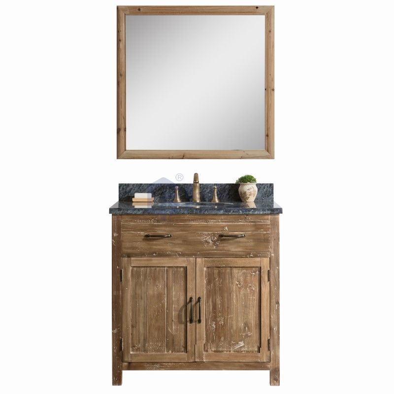 Sunflower1036 Disassembly KD Farmhouse Rustic Washroom Vanity