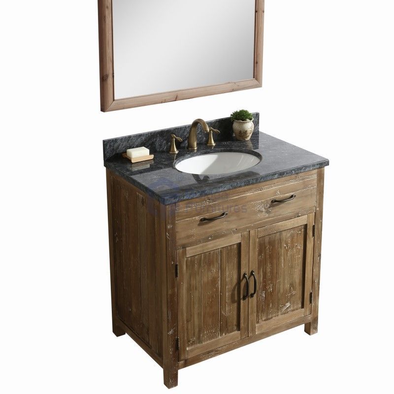 Sunflower1036 Disassembly KD Farmhouse Rustic Washroom Vanity