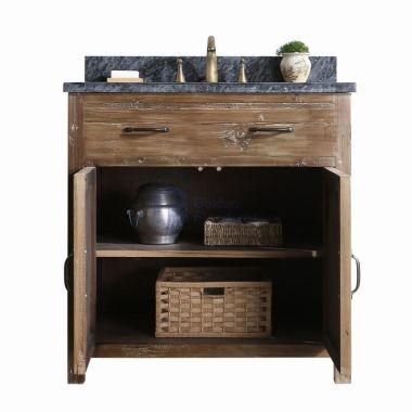 Sunflower1036 Disassembly KD Farmhouse Rustic Washroom Vanity