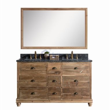 Sunflower3060 Disassembly KD Farmhouse Rustic Washroom Vanity