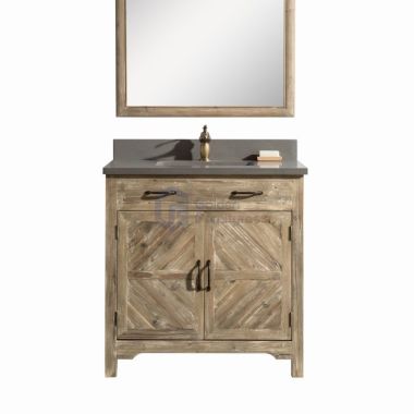 Sunflower4036 Disassembly KD Farmhouse Rustic Washroom Vanity