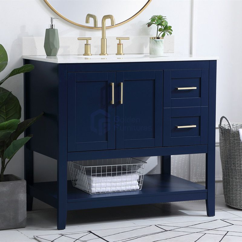 Lily4036 With Shelf Vietnam Bathroom Vanity Factory