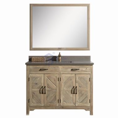 Sunflower4048 Disassembly KD Farmhouse Rustic Washroom Vanity