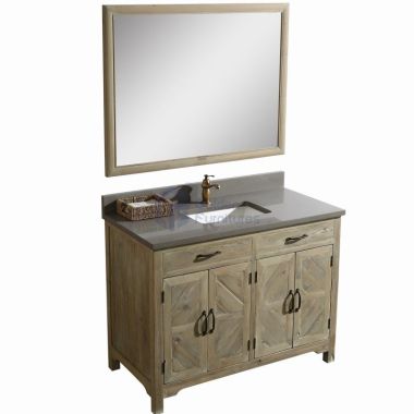 Sunflower4048 Disassembly KD Farmhouse Rustic Washroom Vanity