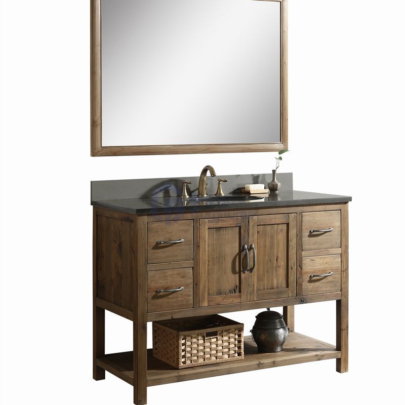 Sunflower6048 Classical Antique Farmhouse Rustic Bathroom Vanities