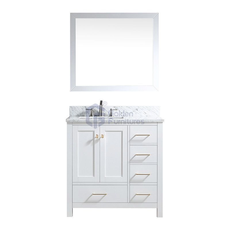 Rose1036 Classic Solidwood Freestanding Vietnam vanity