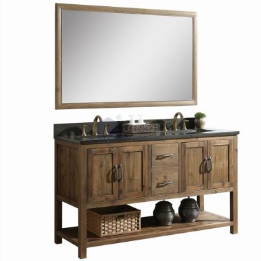 Sunflower6060 Classical Antique Farmhouse Rustic Washroom Vanity