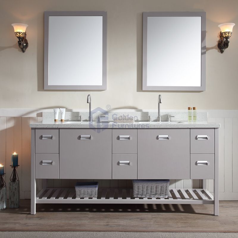 Lily6072 With Shelf Vietnam Bathroom Vanity Factory