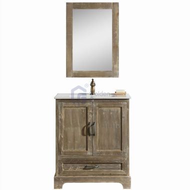 Sunflower7036 Disassembly KD Farmhouse Rustic Washroom Vanity