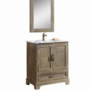 Sunflower7036 Disassembly KD Farmhouse Rustic Washroom Vanity