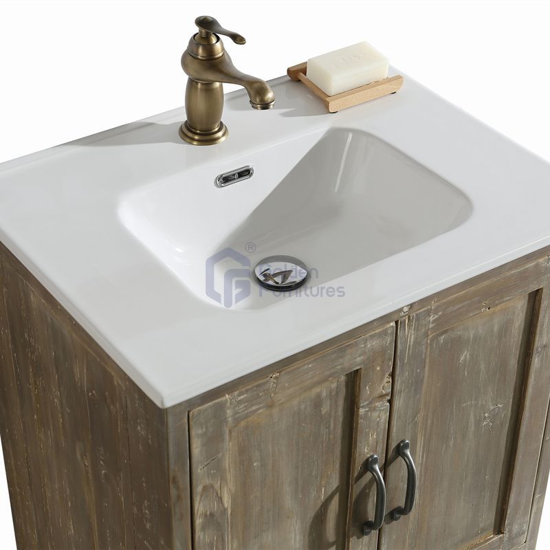 Sunflower7036 Disassembly KD Farmhouse Rustic Washroom Vanity