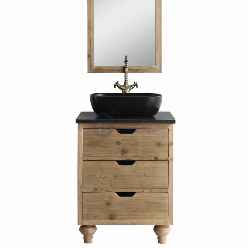 Sunflower8024 Disassembly KD Farmhouse Rustic Washroom Vanity