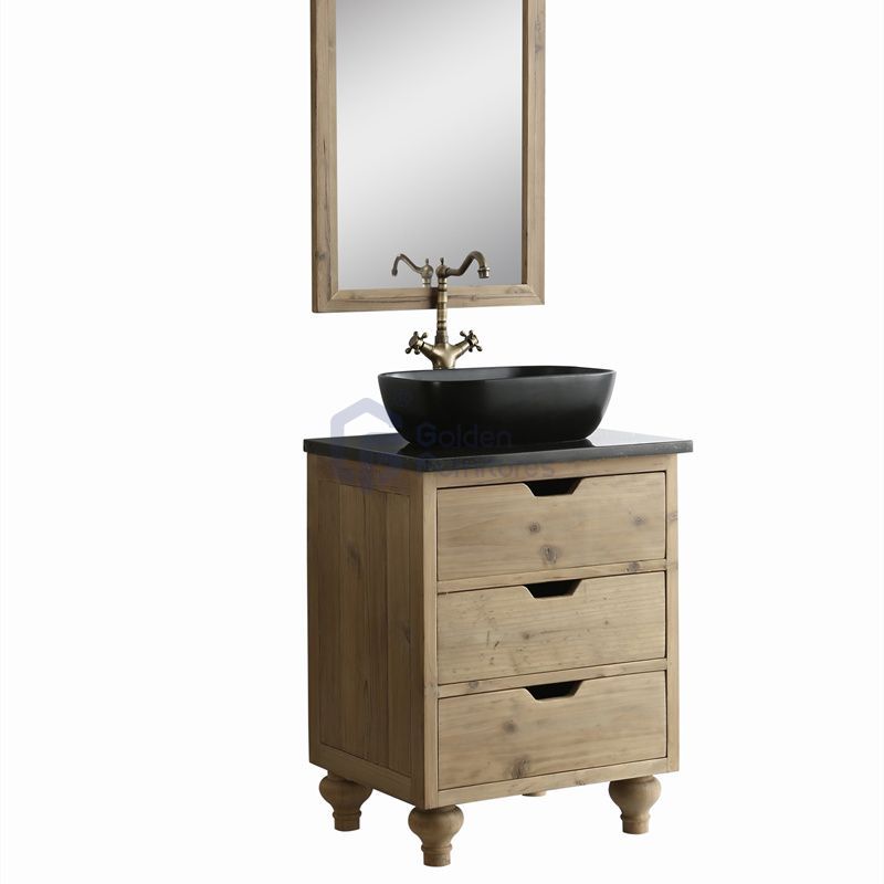 Sunflower8024 Disassembly KD Farmhouse Rustic Washroom Vanity