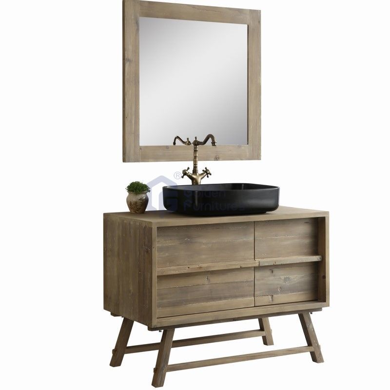 Sunflower9030 Disassembly KD Farmhouse Rustic Washroom Vanity