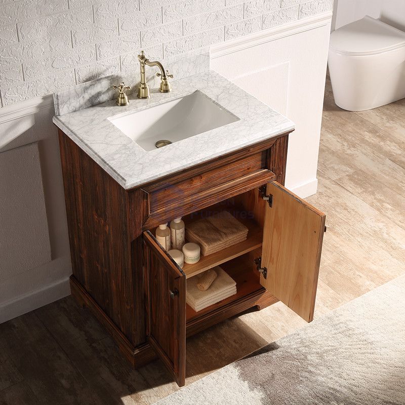 Sunflower12030 Classical Antique Farmhouse Rustic Washroom Vanity