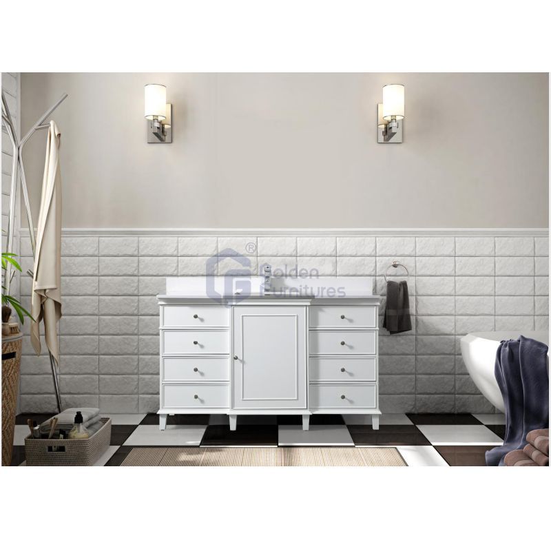 Lotus2048 Customized Special Cabinet Floor-Standing Bathroom Vanity