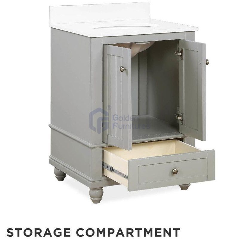 Rose4024 Small Size Solidwood Freestanding Vietnam Vanity