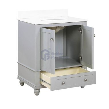 Rose4030 small Size Solidwood Freestanding Vietnam Vanity