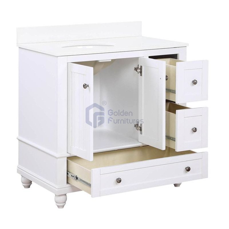 Rose4036 Small Size Solidwood Freestanding Vietnam Vanity