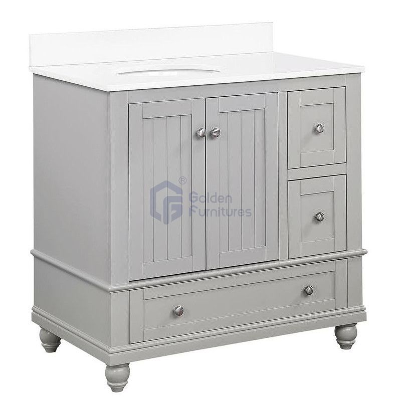 Rose4036 Small Size Solidwood Freestanding Vietnam Vanity