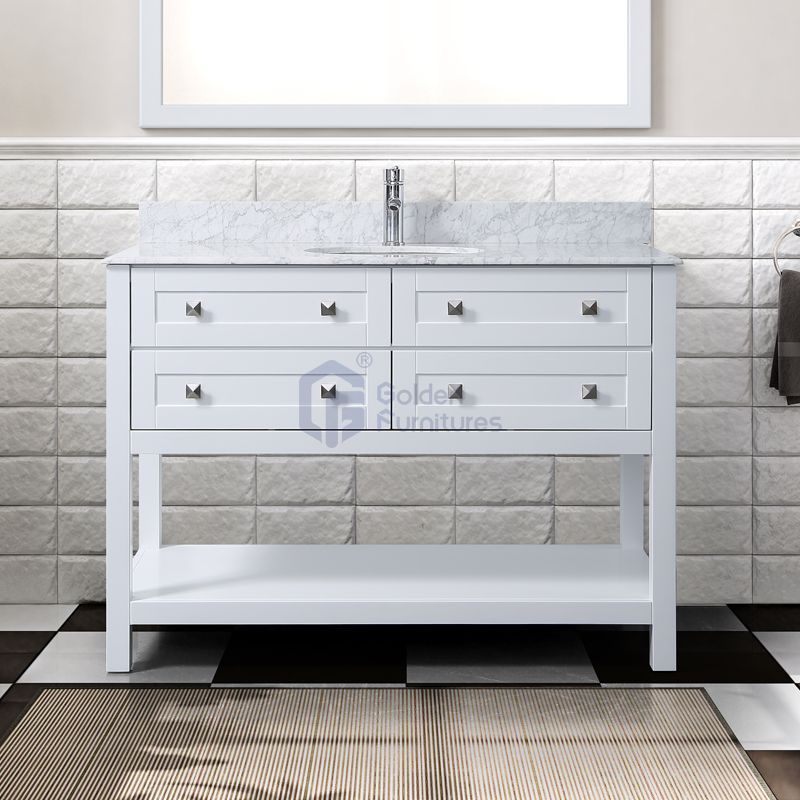 Lily7048 With Shelf Vietnam Bathroom Vanity Factory