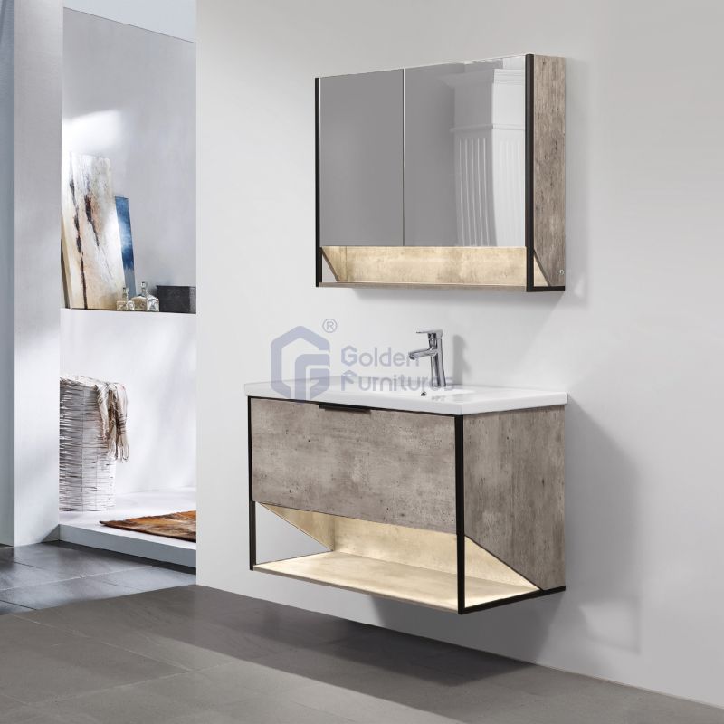 Malaysia Bathroom Cabinet, On-Floating Vanity Organ1040