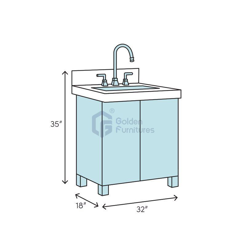 Tulip1030 New Drawer American Designs Bathroom Cabinet