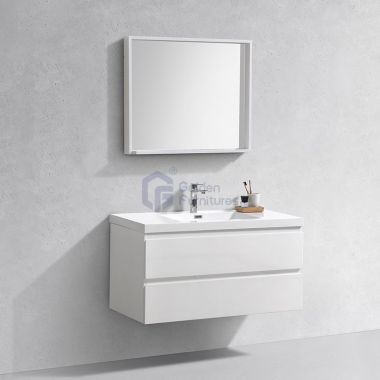 Piano1036-HG High Glossy Large Storage Wall Mounted Bathroom Cabinet