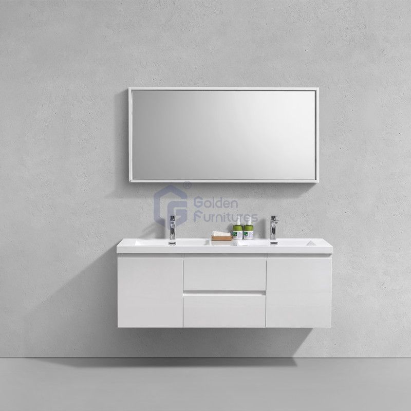 Piano1060-HG High Glossy Large Storage Wall Mounted Bathroom Cabinet