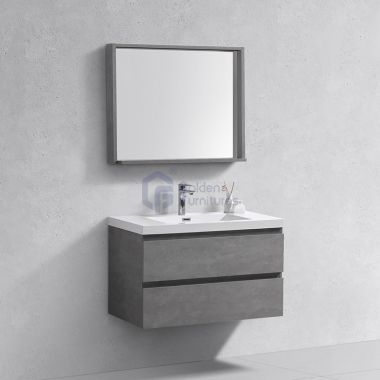 Piano1040-ME Melamine Large Storage Wall Mounted Bathroom Cabinet