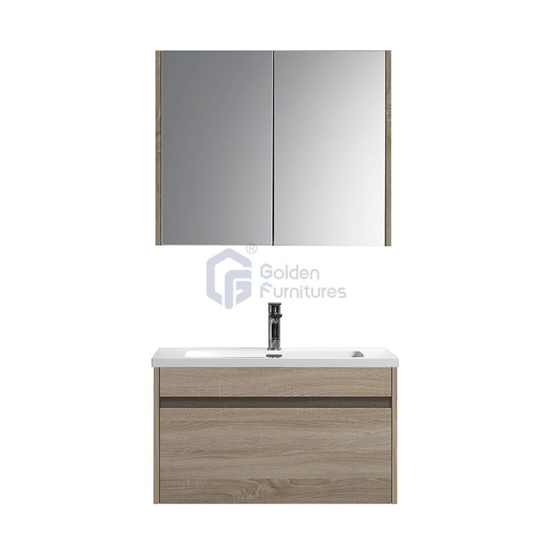 Piano2032 Melamine Large Storage Wall Mounted Bathroom Cabinet