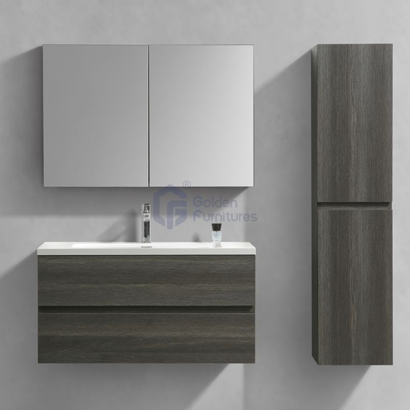 Piano3040 Melamine Large Storage Wall Mounted Bathroom Cabinet