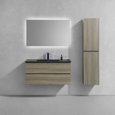 Piano4040 Melamine Large Storage Wall Mounted Bathroom Cabinet