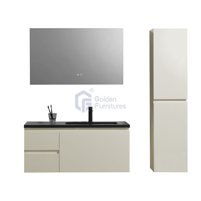 Piano5042 High Glossy Large Storage Wall Mounted Bathroom Cabinet