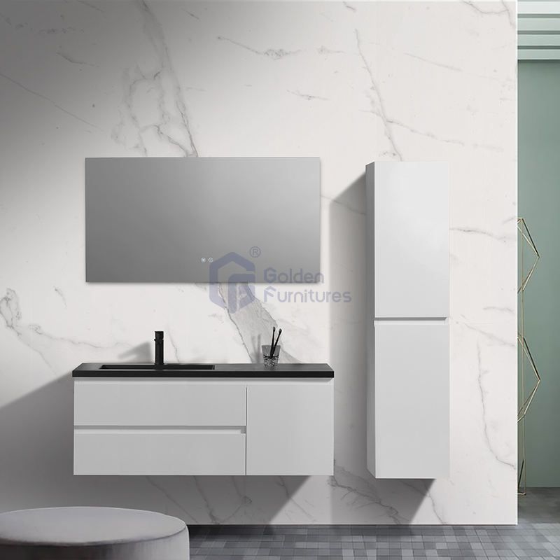 Piano5042 High Glossy Large Storage Wall Mounted Bathroom Cabinet