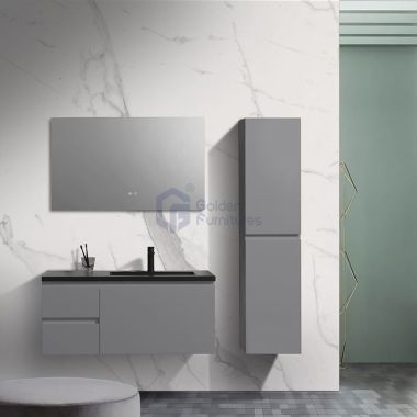 Piano5042 High Glossy Large Storage Wall Mounted Bathroom Cabinet