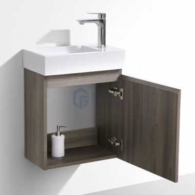 Piano7018 Melamine Large Storage Wall Mounted Bathroom Cabinet