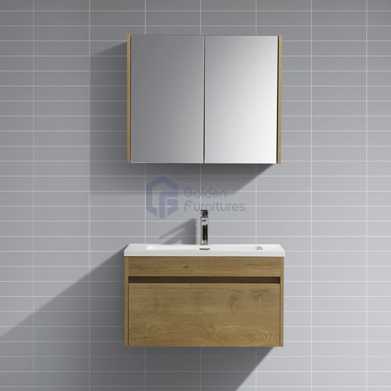 Piano2032 Melamine Large Storage Wall Mounted Bathroom Cabinet