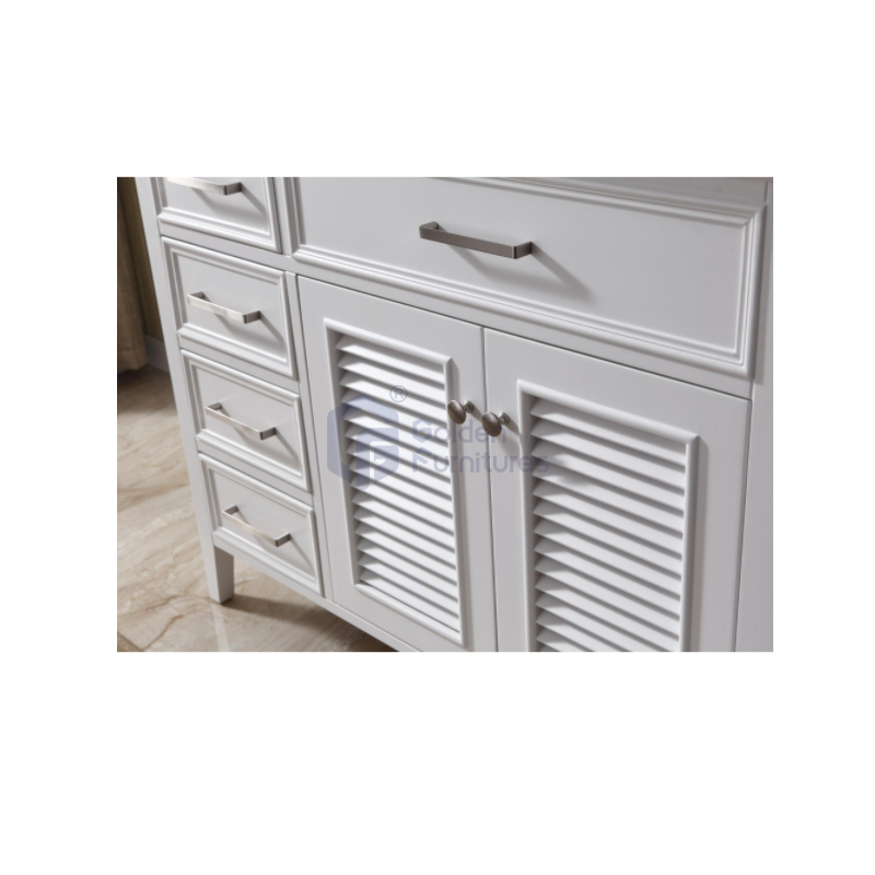 Daisy1036 Custom Wood Bathroom Cabinets Marble Top
