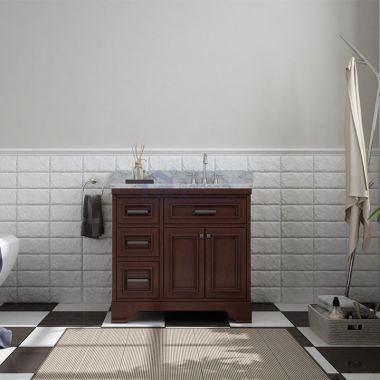 Iris5036 Transitional Vietnam Solid Wood Vanity