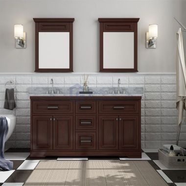 Iris3060D Transitional Solid Wood Vanity