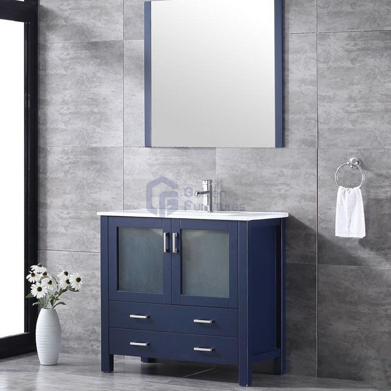 Daisy2036 Solidwood Freestanding Vietnam Cabinet Single Sink Vanity