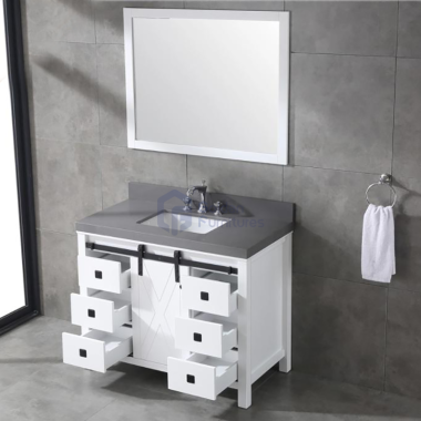 Daisy4048-1 Solidwood Freestanding Vietnam Cabinet Bathroom Sink Vanity