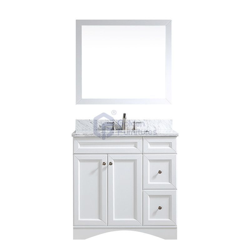 Iris1036 Solidwood Freestanding Vietnam Cabinet Bathroom Sink Vanity
