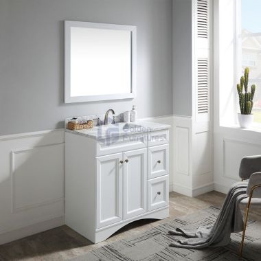 Iris1036 Solidwood Freestanding Vietnam Cabinet Bathroom Sink Vanity