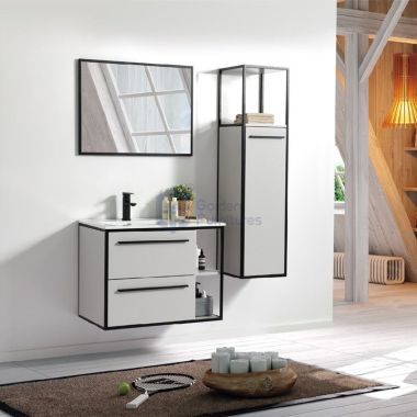 Violin7032 Modern European Design Wall mounted Bathroom Sink Vanity
