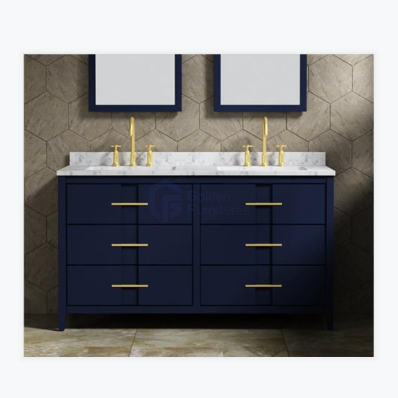 Iris8060 Special Design Transitional Solid Wood Vanity