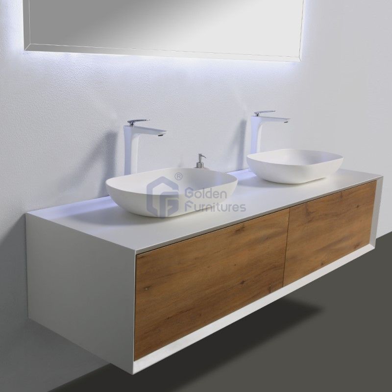 Guitar 7055 Modern  Malaysia Floating Bathroom Vanity